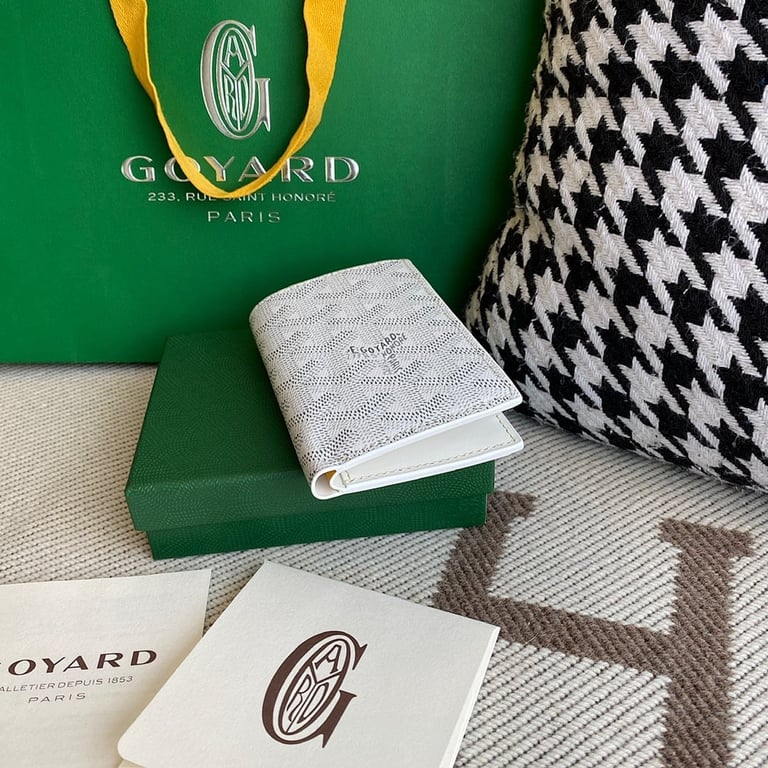 Goyard Bifold Card Wallet White - 6