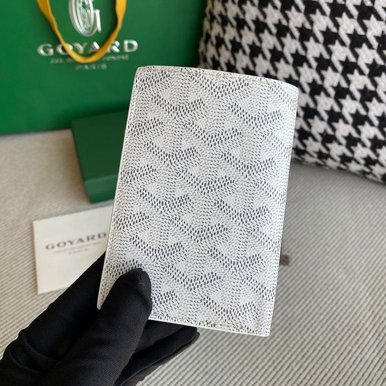 Goyard Bifold Card Wallet White - 7