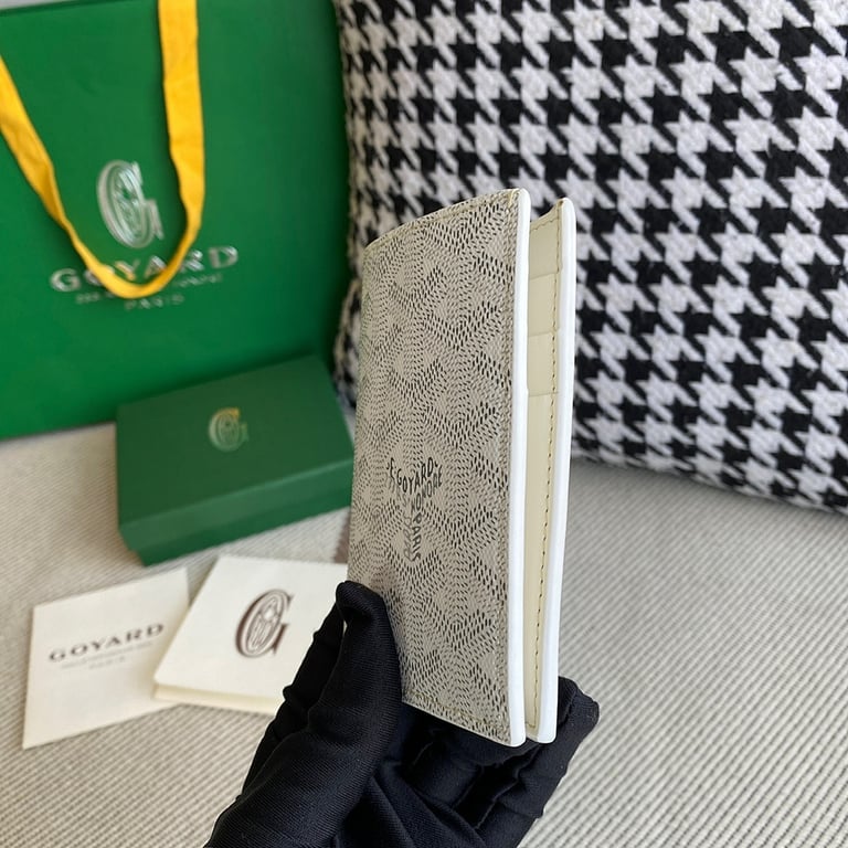 Goyard Bifold Card Wallet White - 8