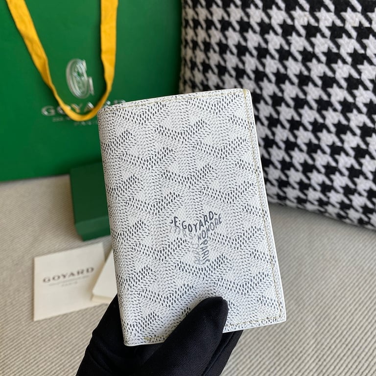 Goyard Bifold Card Wallet White - 9
