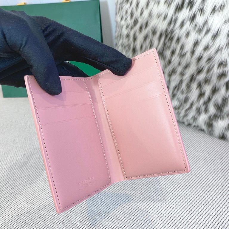 Goyard Saint-Pierre Bifold Card Wallet Pink - 7
