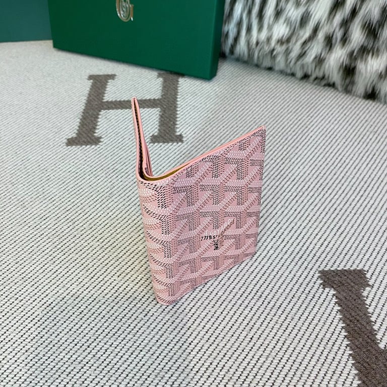 Goyard Saint-Pierre Bifold Card Wallet Pink - 8