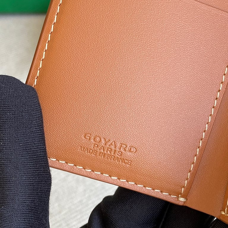 Goyard Bifold Card Wallet Black/Tan - 4