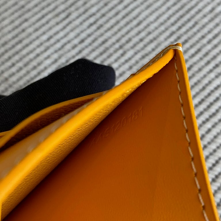 Goyard Saint-Pierre Card Holder Yellow - 2
