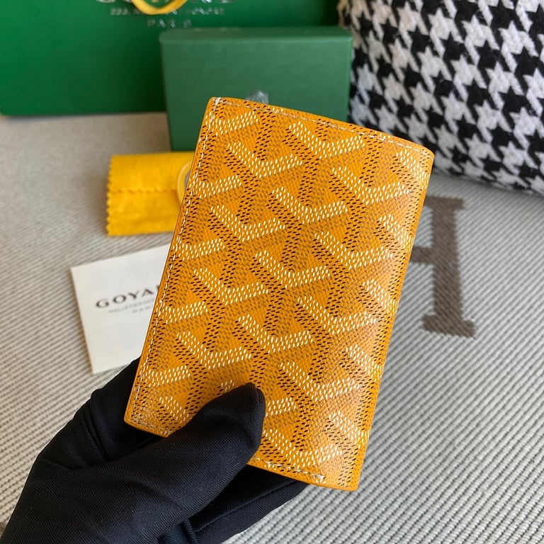 Goyard Saint-Pierre Card Holder Yellow - 7