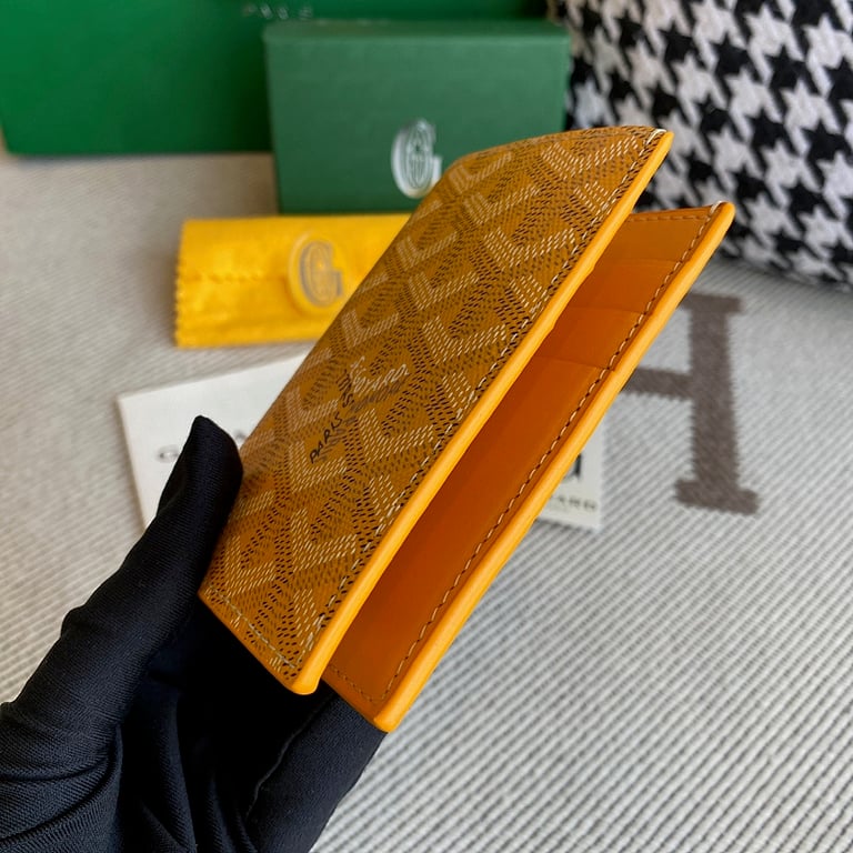 Goyard Saint-Pierre Card Holder Yellow - 8