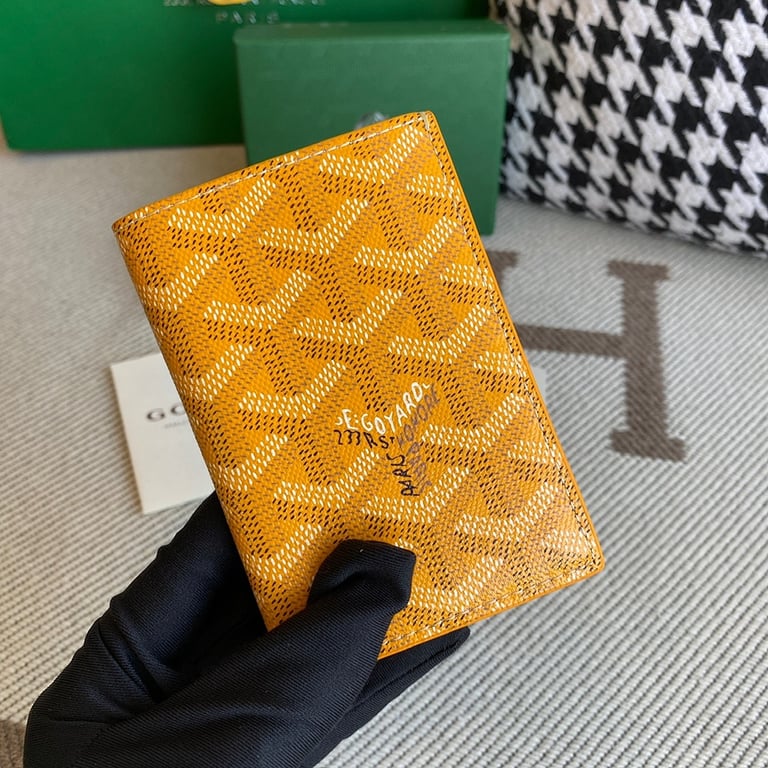 Goyard Saint-Pierre Card Holder Yellow - 9