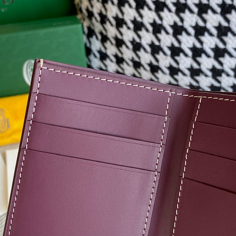 Goyard Saint-Pierre Card Holder Burgundy - 3