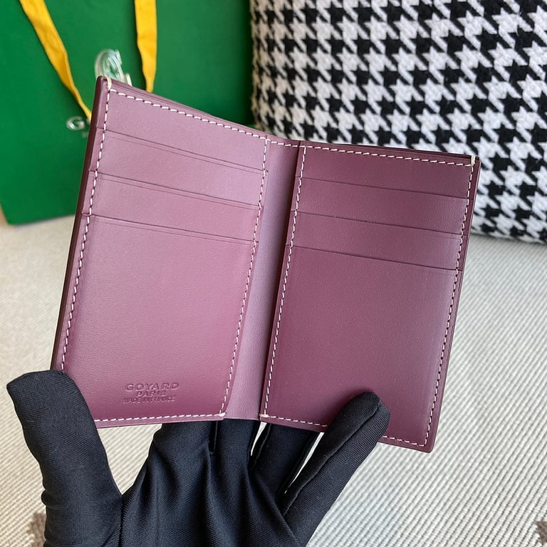 Goyard Saint-Pierre Card Holder Burgundy - 5