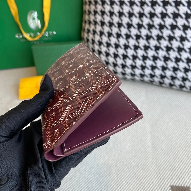 Goyard Saint-Pierre Card Holder Burgundy - 6