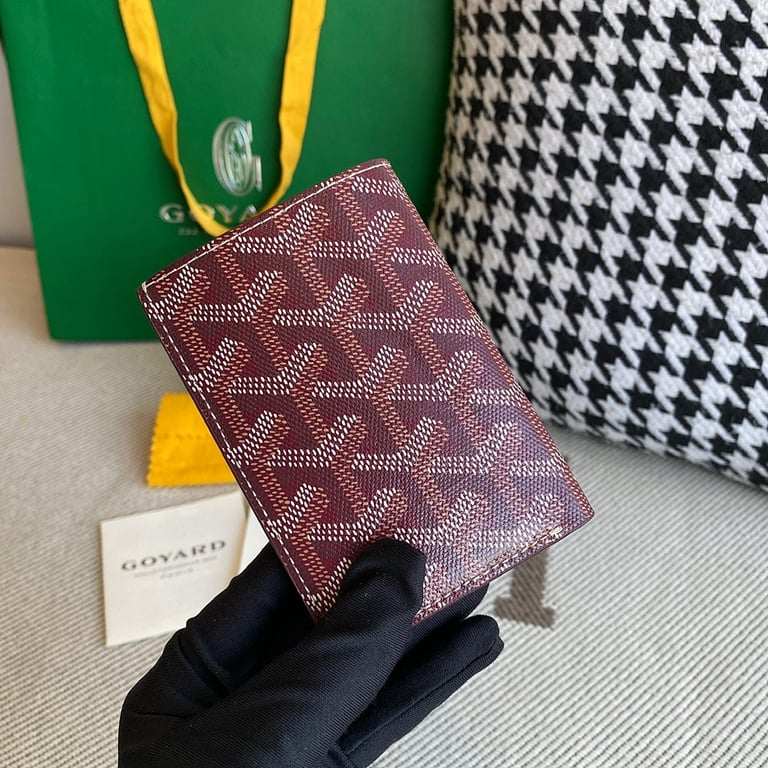 Goyard Saint-Pierre Card Holder Burgundy - 7