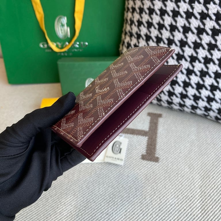 Goyard Saint-Pierre Card Holder Burgundy - 8