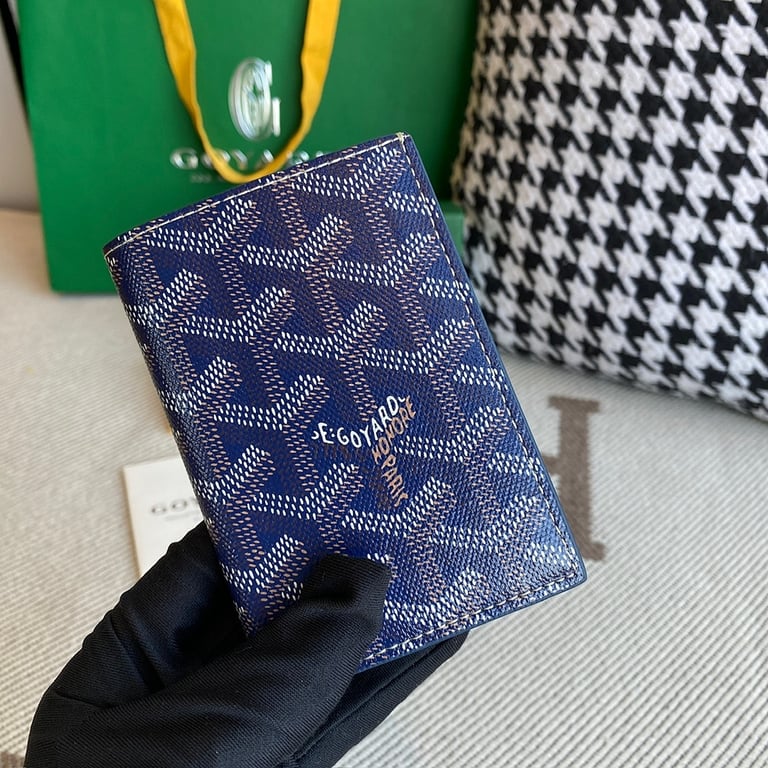 Goyard Saint-Pierre Card Holder Navy Blue - 2