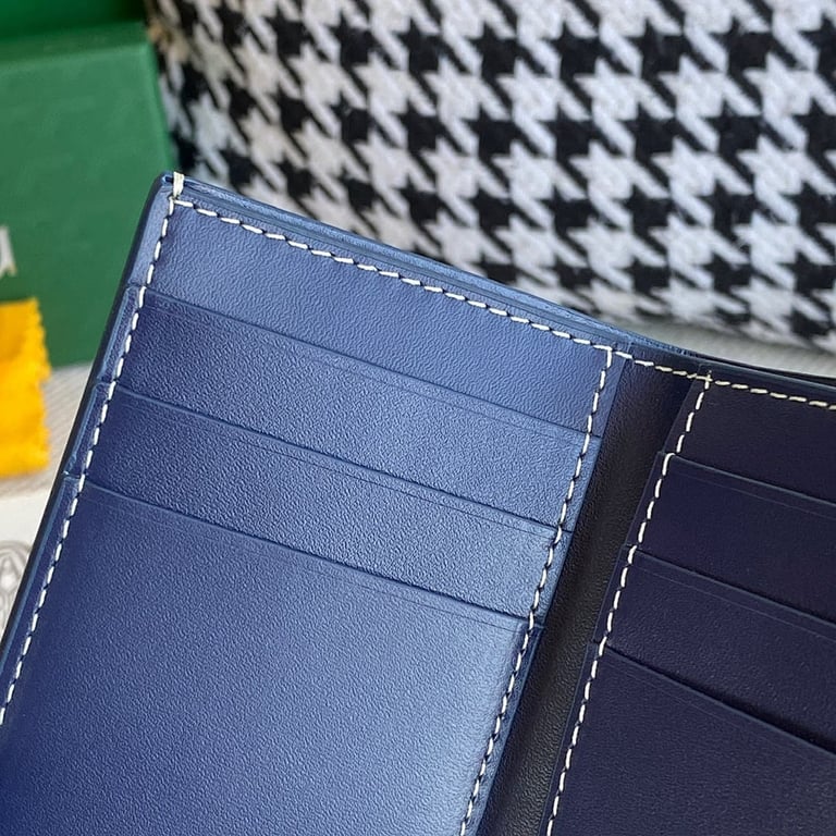 Goyard Saint-Pierre Card Holder Navy Blue - 4