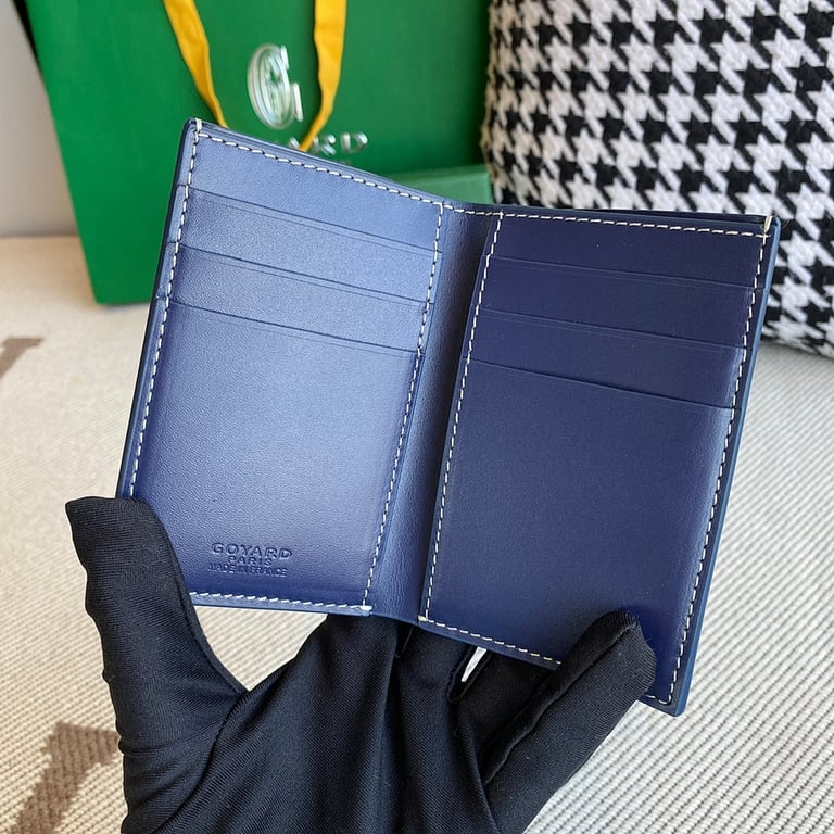 Goyard Saint-Pierre Card Holder Navy Blue - 6