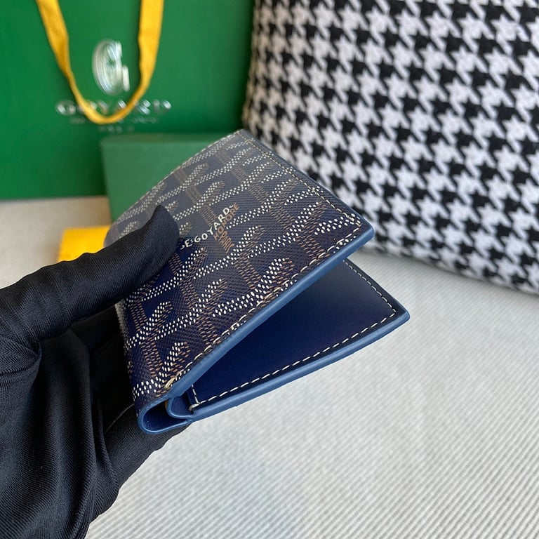 Goyard Saint-Pierre Card Holder Navy Blue - 7