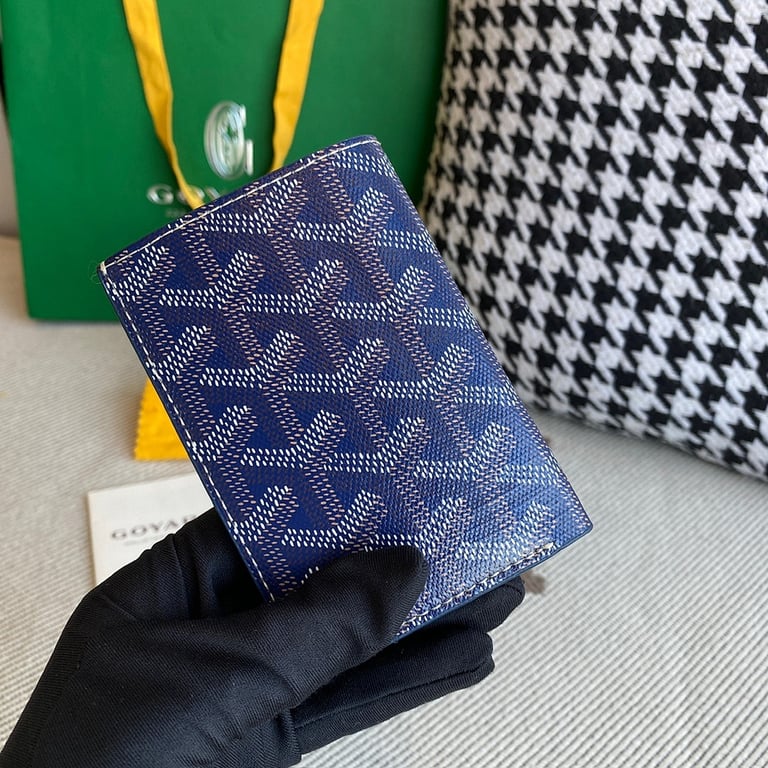 Goyard Saint-Pierre Card Holder Navy Blue - 8