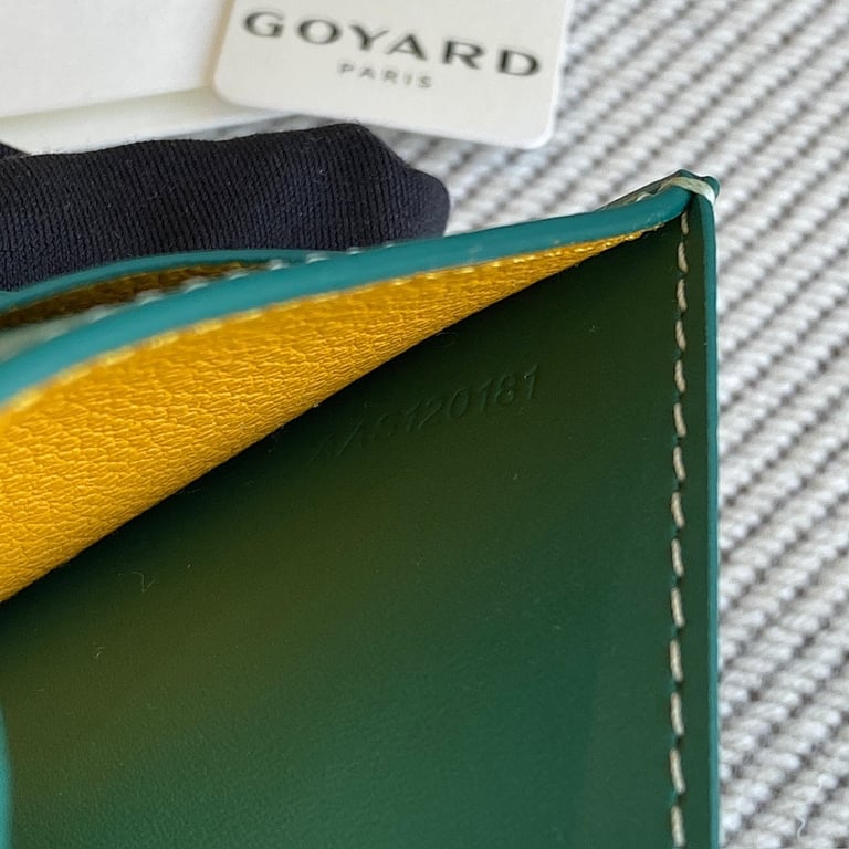 Goyard Saint-Pierre Card Wallet Green - 2