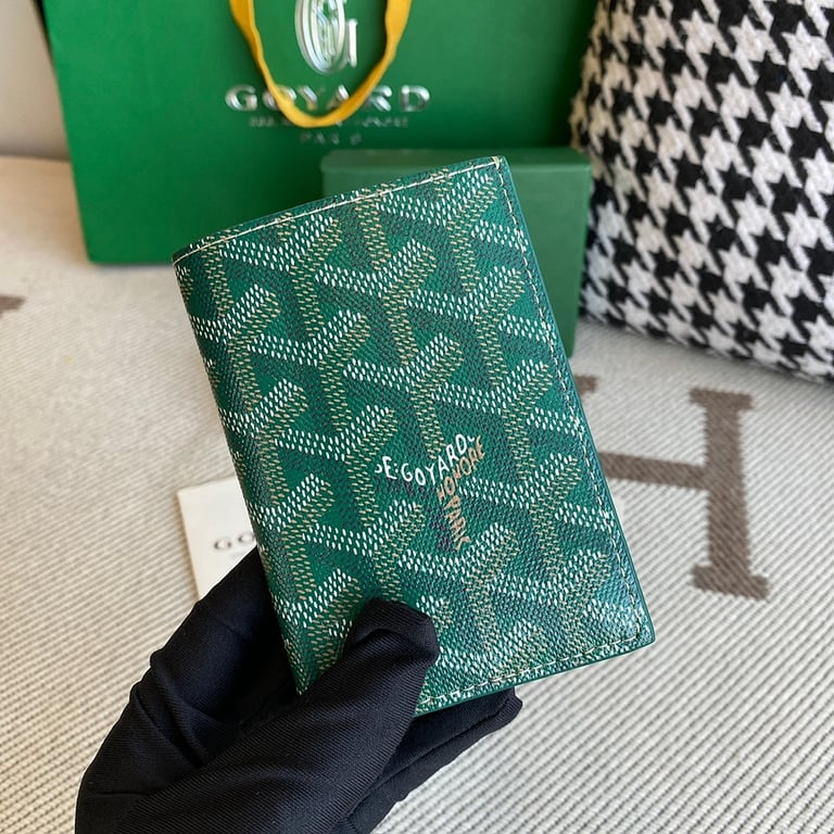 Goyard Saint-Pierre Card Wallet Green - 4