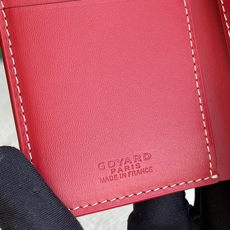 Goyard Victoire Bifold Wallet Red Goyardine - 4