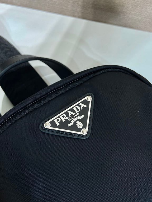 Prada Re-Nylon and Saffiano Leather Backpack 2VZ105 - 3