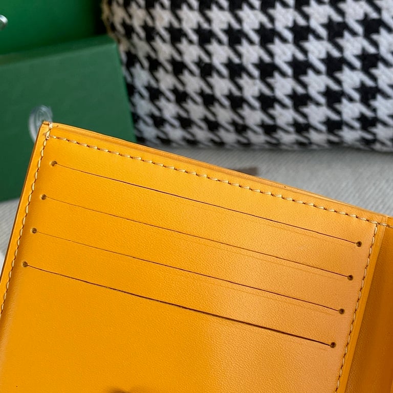 Goyard Victoire Wallet Yellow - 2