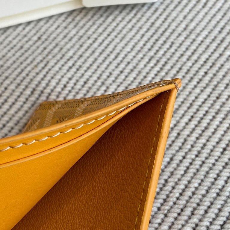 Goyard Victoire Wallet Yellow - 3
