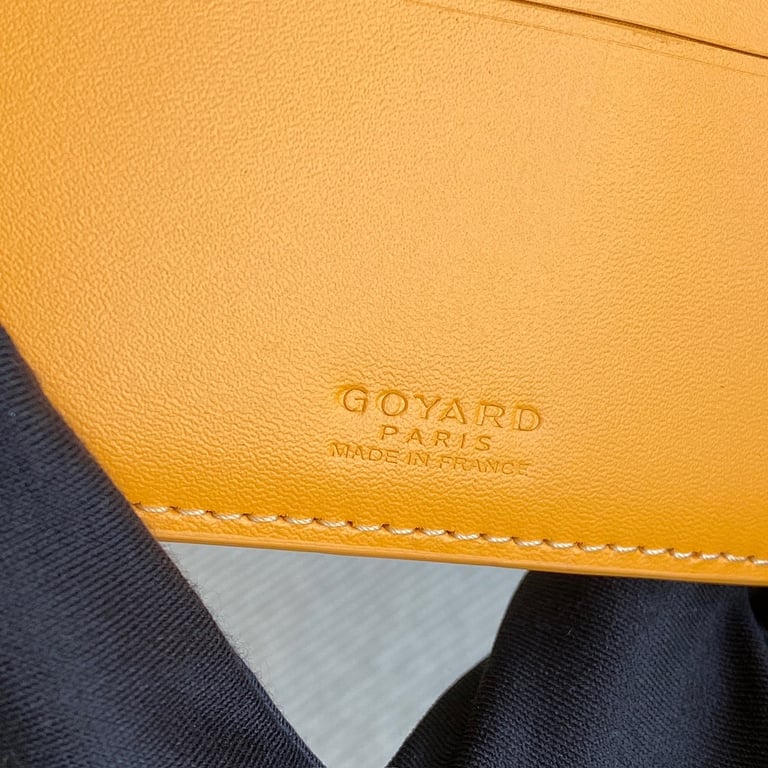 Goyard Victoire Wallet Yellow - 4