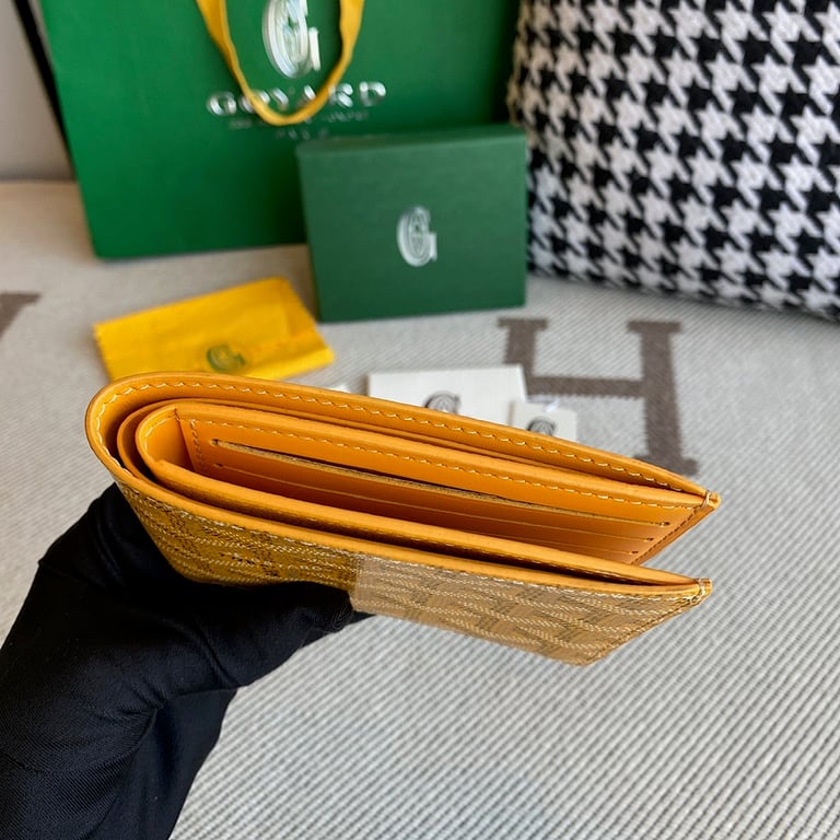 Goyard Victoire Wallet Yellow - 6