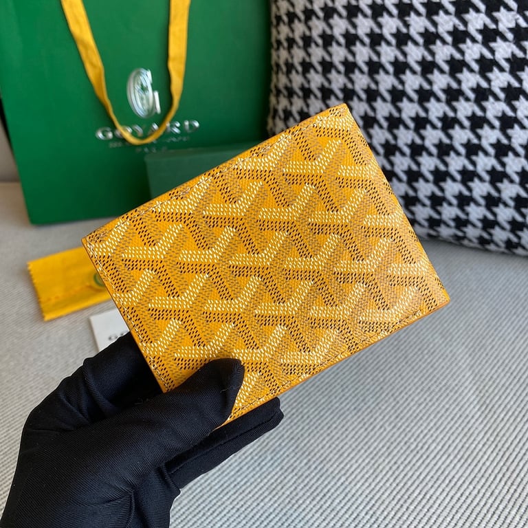 Goyard Victoire Wallet Yellow - 7