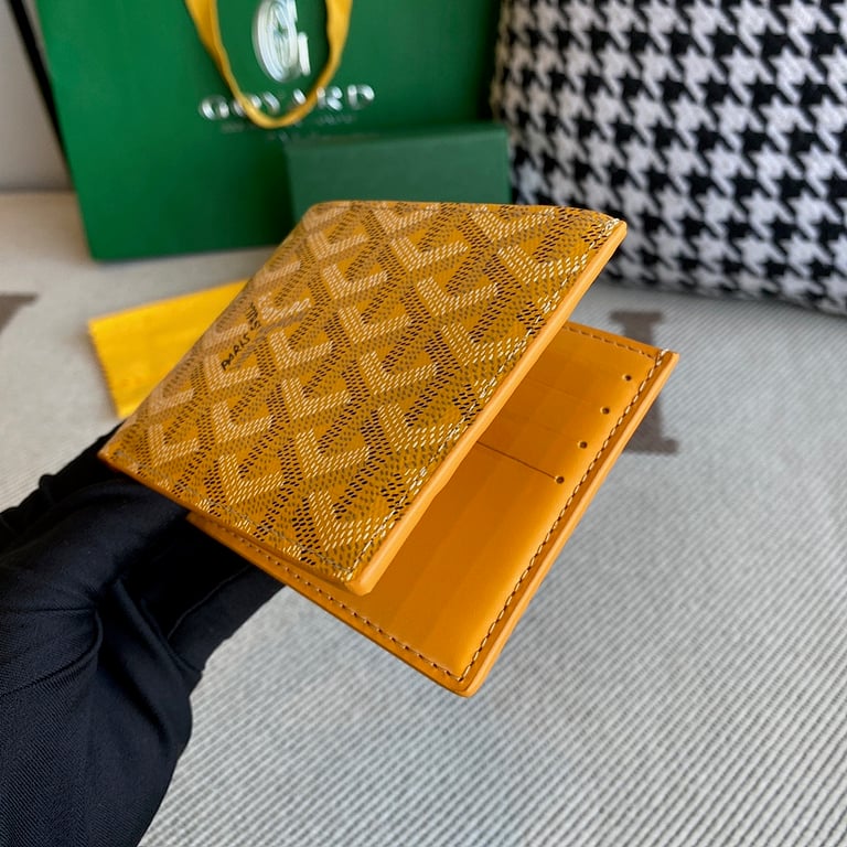 Goyard Victoire Wallet Yellow - 8