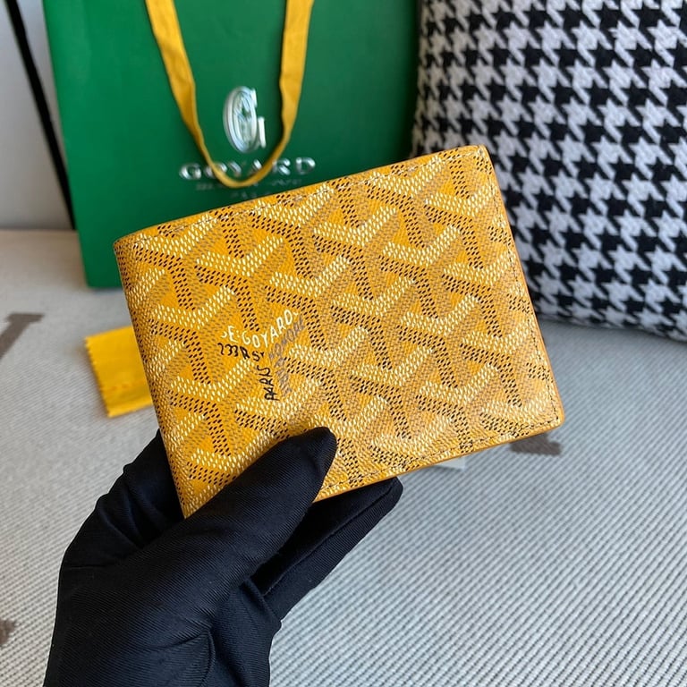 Goyard Victoire Wallet Yellow - 9