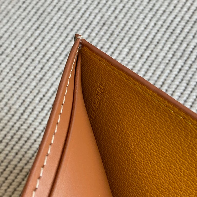 Goyard Victoire Wallet Black/Tan - 2
