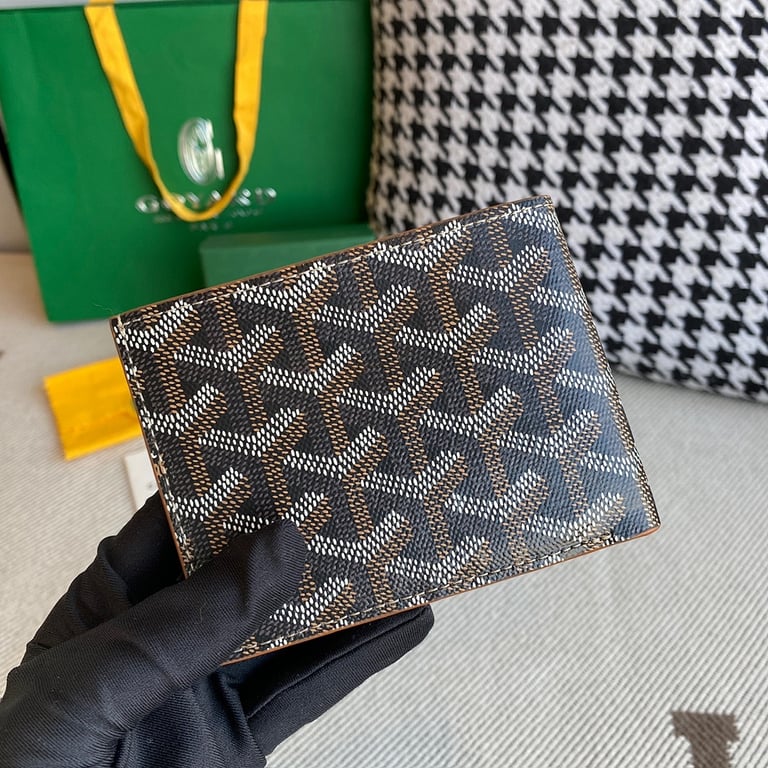 Goyard Victoire Wallet Black/Tan - 7