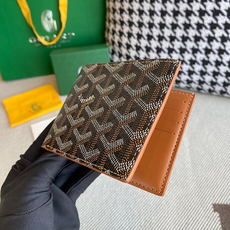 Goyard Victoire Wallet Black/Tan - 8