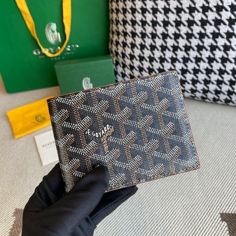 Goyard Victoire Wallet Black/Tan - 9