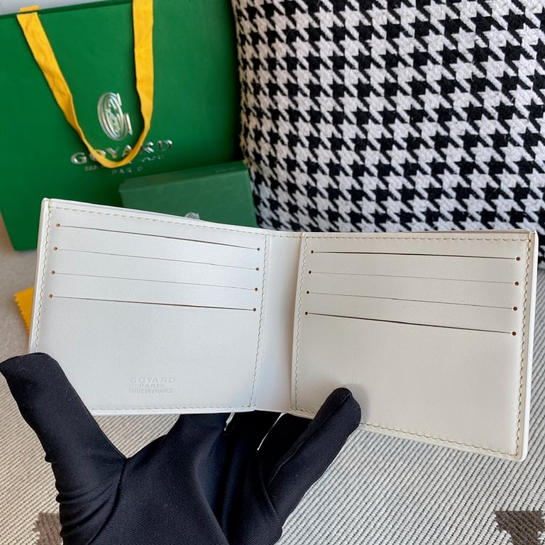 Goyard Victoire Wallet White - 5