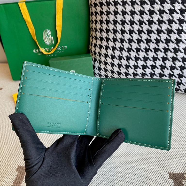 Goyard Victoire Wallet Green - 5