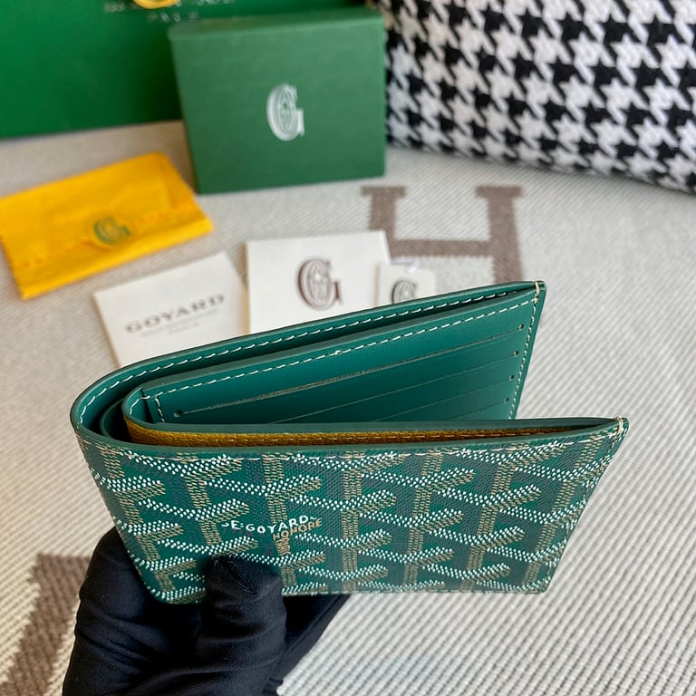 Goyard Victoire Wallet Green - 6