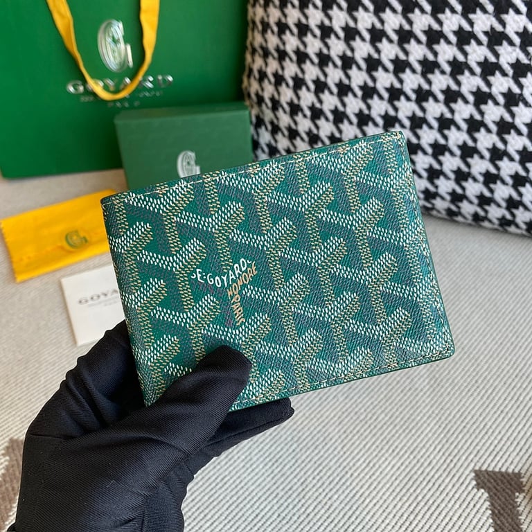 Goyard Victoire Wallet Green - 9