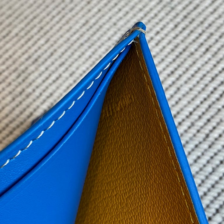 Goyard Victoire Wallet Blue - 2