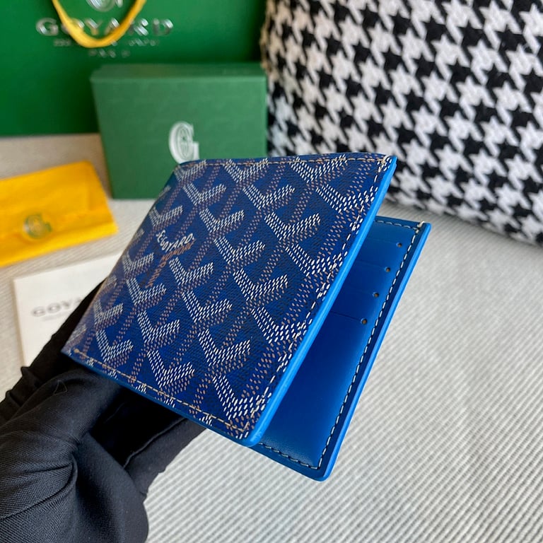 Goyard Victoire Wallet Blue - 8