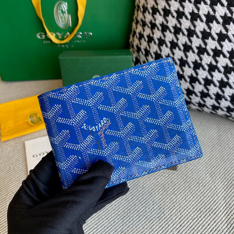 Goyard Victoire Wallet Blue - 9