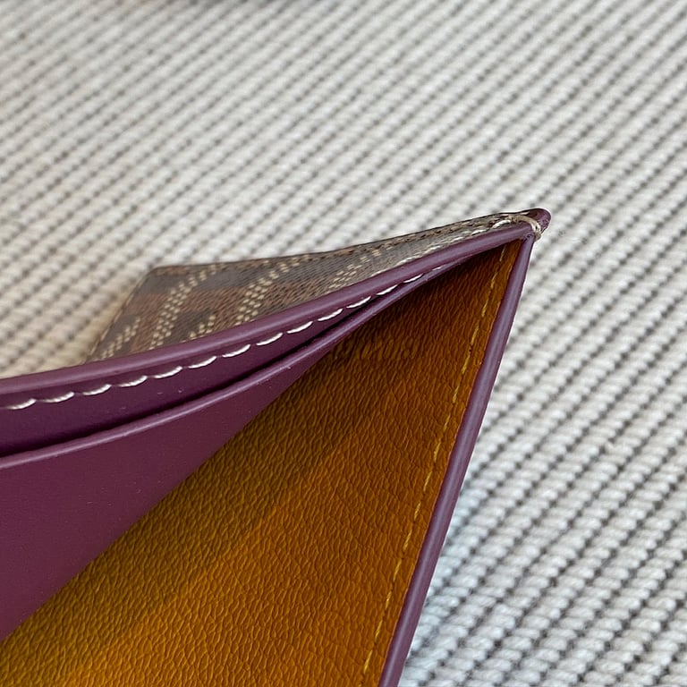 Goyard Victoire Wallet Burgundy - 2
