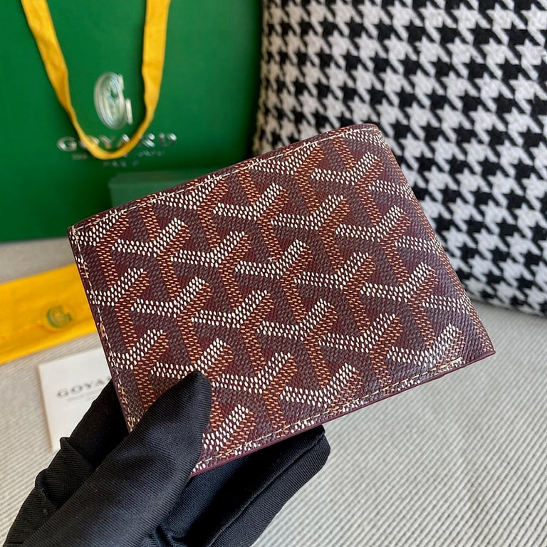 Goyard Victoire Wallet Burgundy - 7