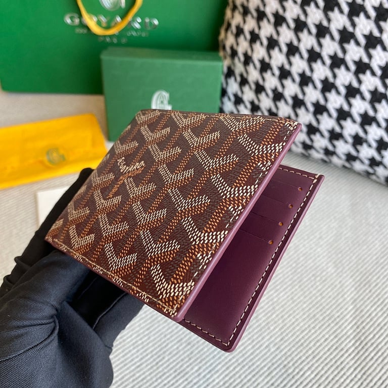 Goyard Victoire Wallet Burgundy - 8