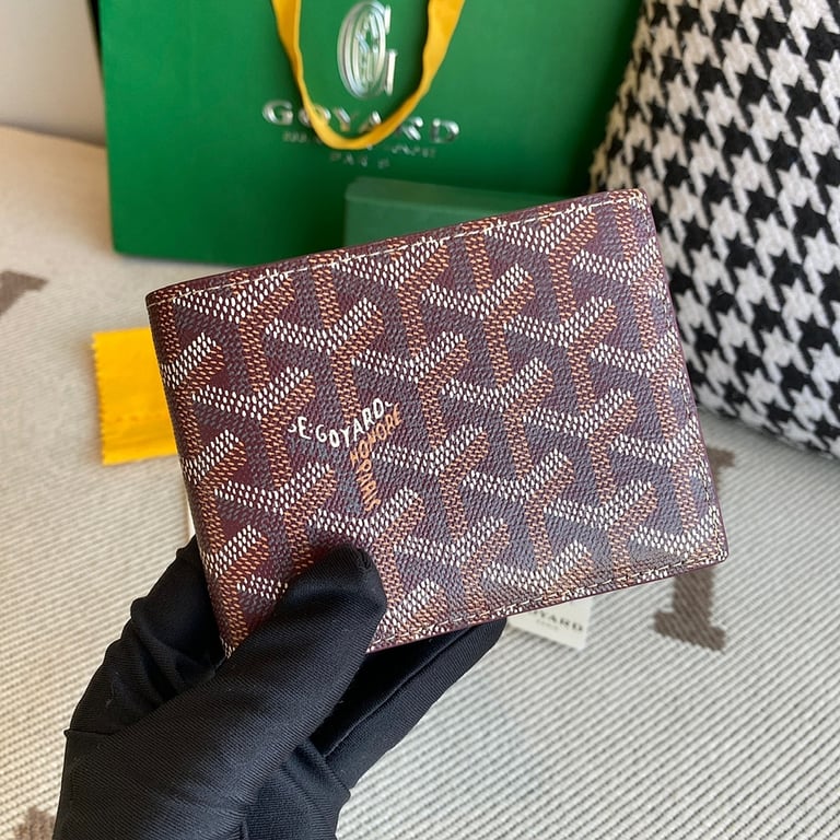Goyard Victoire Wallet Burgundy - 9