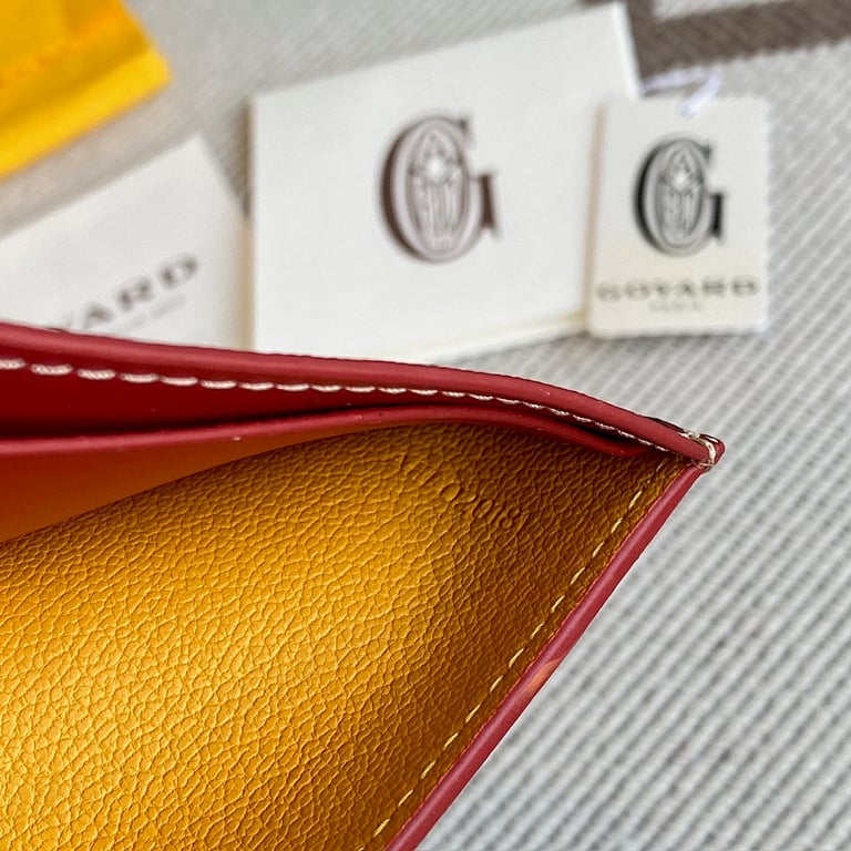 Goyard Victoire Wallet Red - 2