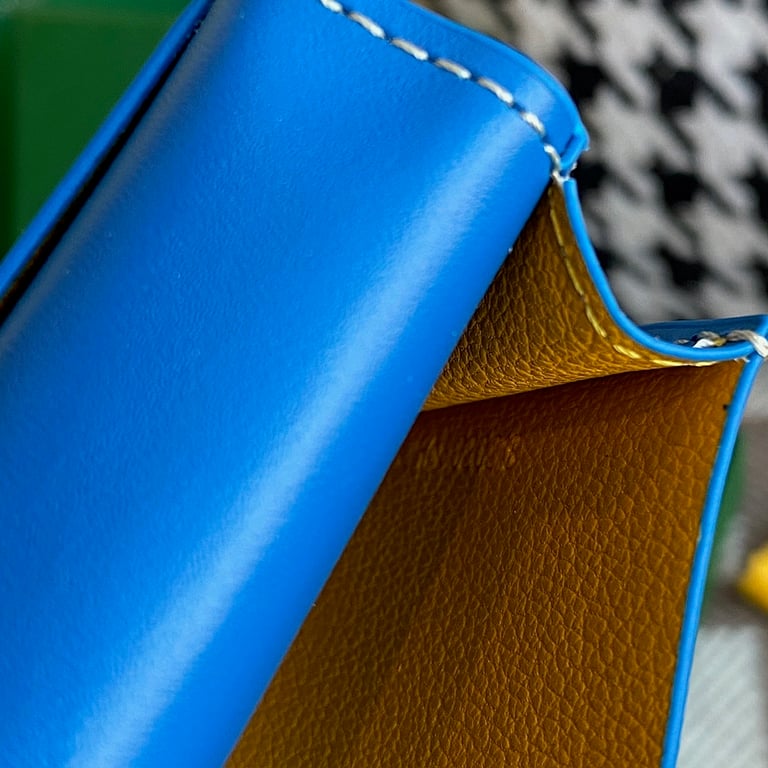 Goyard Malesherbes Card Wallet Blue - 2