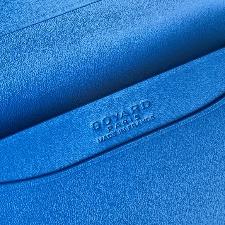 Goyard Malesherbes Card Wallet Blue - 3